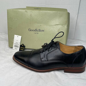 Men's Goodfellow & Co Size 9.5 Black Leather Oxfords Shoes